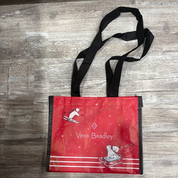 Vera Bradley - Winter Polar Bear Pattern Light Weight Reusable Tote - Picture 1 of 10